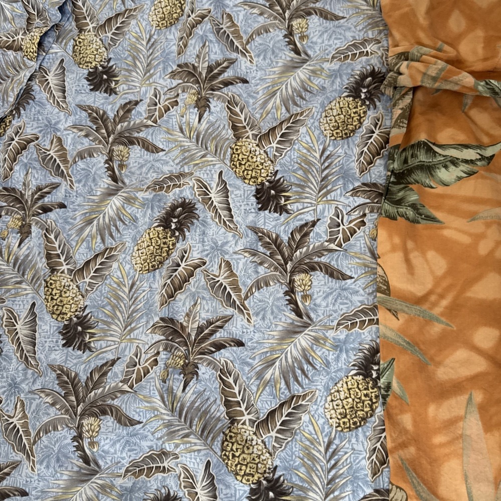 2 Hollis River Hawaiian Shirt Mens XL Short Sleeve Button Down Casual-Resort - Picture 7 of 8